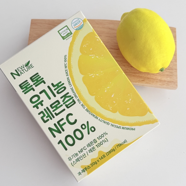 톡톡유기농레몬즙 NFC100% 20ml x 14포